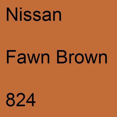 Nissan, Fawn Brown, 824.